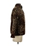 Lands' End 100% Polyester Animal Print Brown Pullover Sweater Size S - photo 4