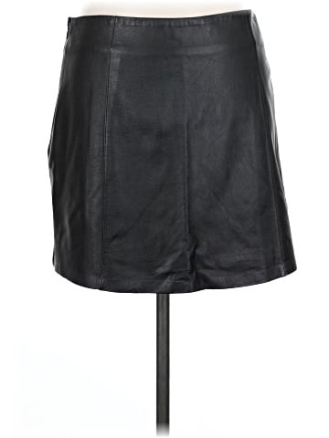 T by Alexander Wang Leather Skirt (view 2)