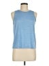 Life Is Good 100% Polyester Blue Sleeveless Top Size M - photo 1