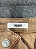 mavi Solid Brown Khaki Shorts Size L (estimated) - photo 3