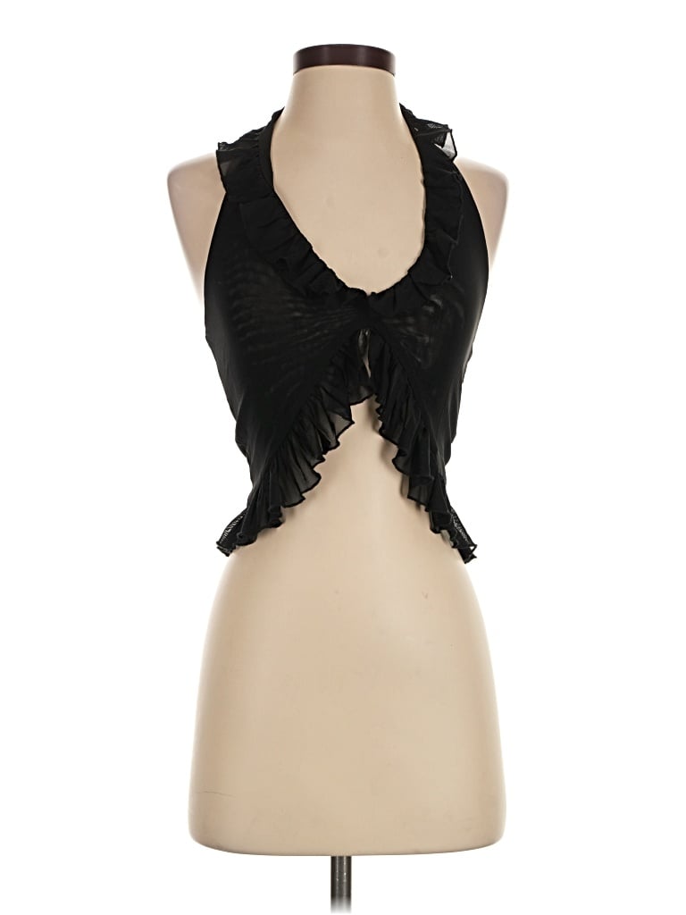 Peppermayo Sleeveless Blouse In Black