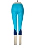 lucy Color Block Blue Active Pants Size M - photo 2