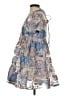 Elliatt 100% Polyester Paisley Blue Tan Cocktail Dress Size XS - photo 5