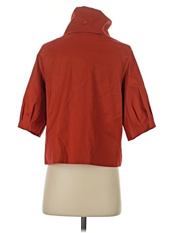 Samuel Dong 3/4 Sleeve Button-Down Shirt (view 2)