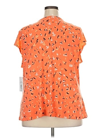Liz Claiborne Short Sleeve Blouse (view 2)