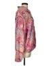 Casual Studio 100% Rayon Tie-dye Pink Jacket Size L - photo 4