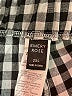 Emery Rose Checkered-gingham Silver Shorts Size XXL - photo 3