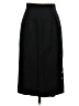 Ann Taylor 100% Wool Solid Black Wool Skirt Size 2 - photo 1