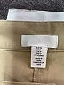 H&M Solid Tan Khaki Shorts Size 10 - photo 3