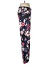 Chico's Floral Blue Casual Pants Size Med (1) - photo 4