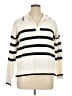 Max Studio Stripes Ivory Pullover Sweater Size XL - photo 1