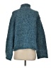 Moth Tweed Teal Turtleneck Sweater Size XS - photo 2