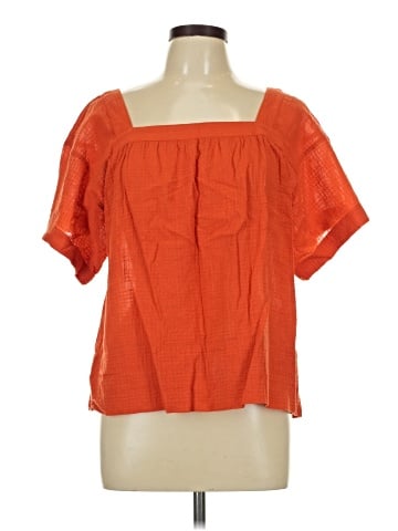 Madewell Short Sleeve Blouse (view 1)