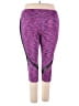 Ideology Color Block Purple Active Pants Size 3X - photo 2