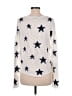 Olivaceous 100% Acrylic Stars White Pullover Sweater Size M - photo 2