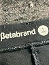 Betabrand Solid Black Active Pants Size Sm Long - photo 7