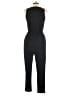 Almost Famous Solid Black Jumpsuit Size L - photo 2