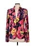 Ann Taylor LOFT 100% Polyester Floral Pink Blazer Size M (tall) - photo 1