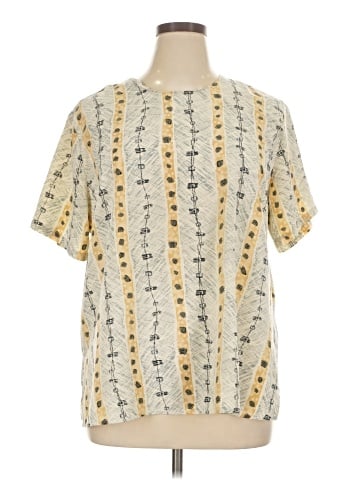 Liz Baker Short Sleeve Blouse (view 1)