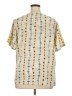 Liz Baker 100% Polyester Yellow Short Sleeve Blouse Size 1X - photo 2