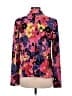 Ann Taylor LOFT 100% Polyester Floral Pink Blazer Size M (tall) - photo 2