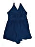 BLOOMCHIC Blue Swimsuit Cover Up Size 14 - photo 1
