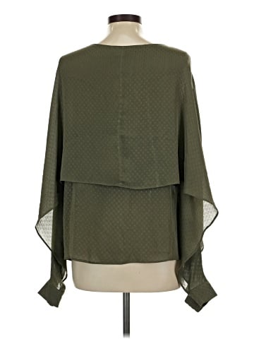 Q&A 3/4 Sleeve Blouse (view 2)