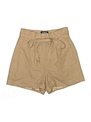 Express Khaki Shorts (view 1)