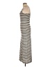 Feathers Stripes Tan Casual Dress Size L - photo 5
