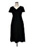 Max Studio Solid Black Casual Dress Size XL - photo 1