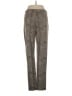 MNG Animal Print Brown Casual Pants Size S - photo 2