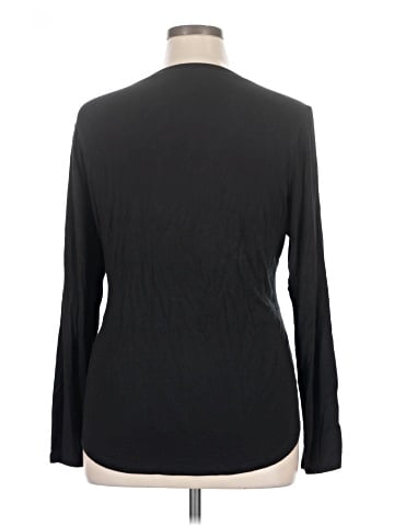 Everly Grey 3/4 Sleeve Top (view 2)
