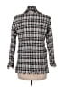 Sans Souci 100% Polyester Houndstooth Gray Blazer Size M - photo 2