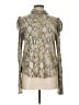 Karen Kane Silver Long Sleeve Turtleneck Size L - photo 1