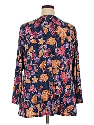 Susan Graver 3/4 Sleeve T-Shirt (view 2)