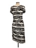 Mossimo Graphic Silver Casual Dress Size L - photo 2
