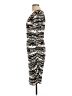 Mossimo Graphic Silver Casual Dress Size L - photo 5