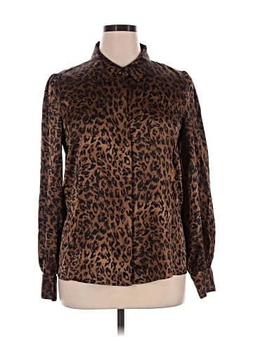 DKNY Long Sleeve Blouse (view 1)