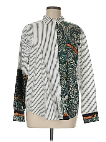 Zara Long Sleeve Button-Down Shirt (view 1)