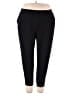 Susan Graver Solid Black Casual Pants Size 1X (petite) - photo 1