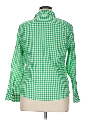 Crown & Ivy Long Sleeve Button-Down Shirt (view 2)