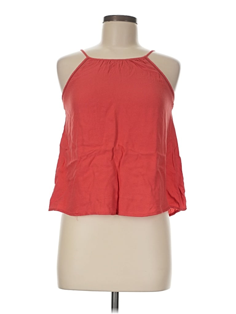 Pre-owned Hippie Rose Sleeveless Blouse In Red