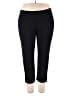 Susan Graver Solid Black Active Pants Size 1X - photo 1
