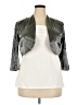 R&M Richards Metallic Gray Jacket Size 18 - photo 1