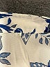 Unbranded 100% Polyester Print Blue Short Sleeve Blouse Size 2X - photo 7
