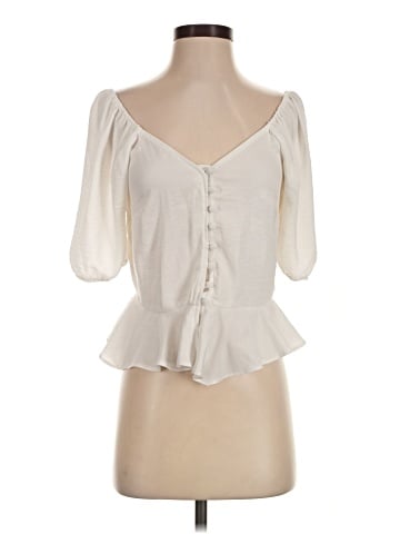 New Look 3/4 Sleeve Blouse (view 1)