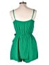 One Clothing Solid Green Romper Size M - photo 2