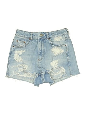 Topshop Denim Shorts (view 1)