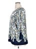 JM Collection Teal 3/4 Sleeve Blouse Size 1X - photo 5