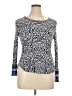 Lucky Brand Paisley Blue Pullover Sweater Size XL - photo 1